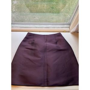 NWT Hache Skirt 42 Purple/Maroon